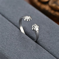 New Hot Selling Fashion Stainless Steel Cat Claw Ring with Adjustable Opening for Women Jewelry Gifts